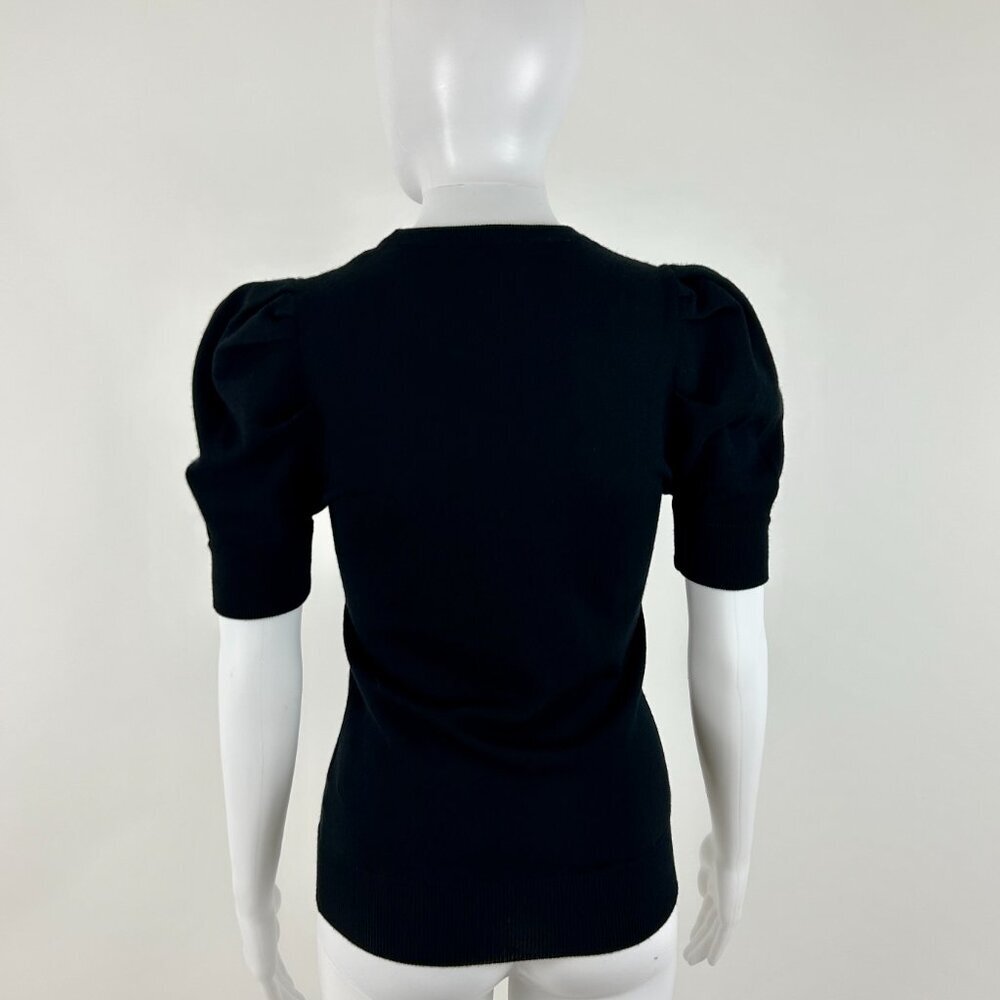 Dolce & Gabbana Embroidered Short Sleeve Sweater - Picture 4 of 7